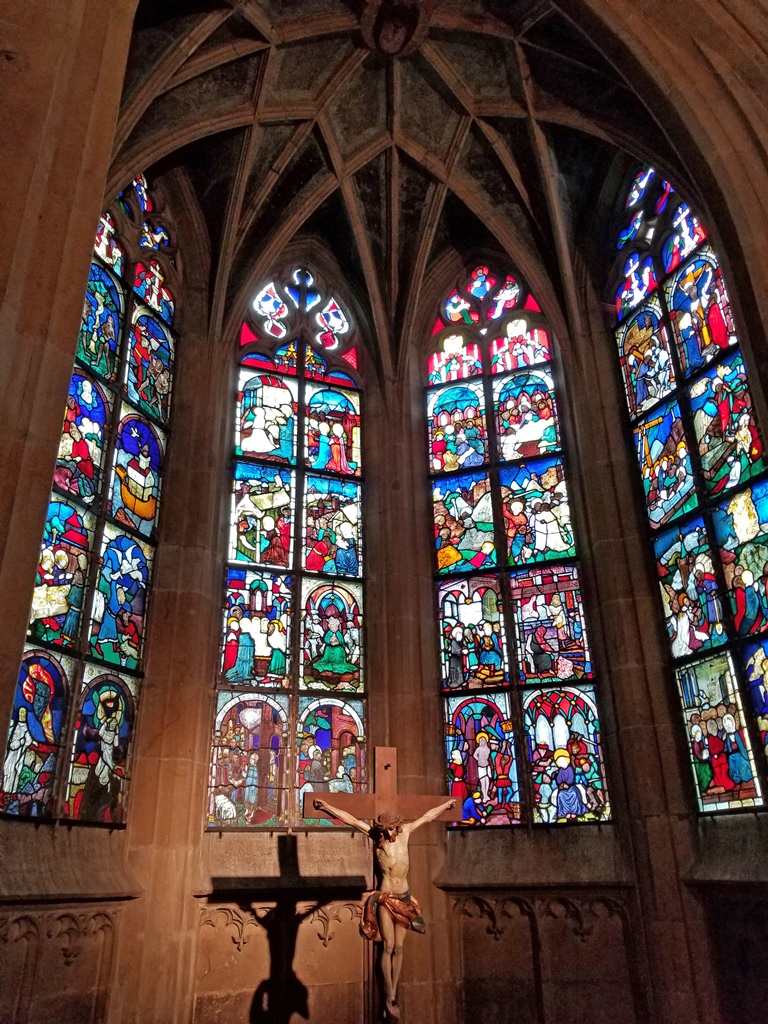 Chapel with Stained Glass